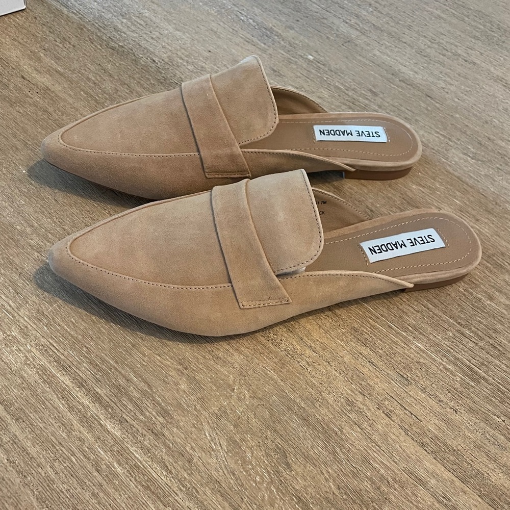 Steve Madden Flavor suede mule